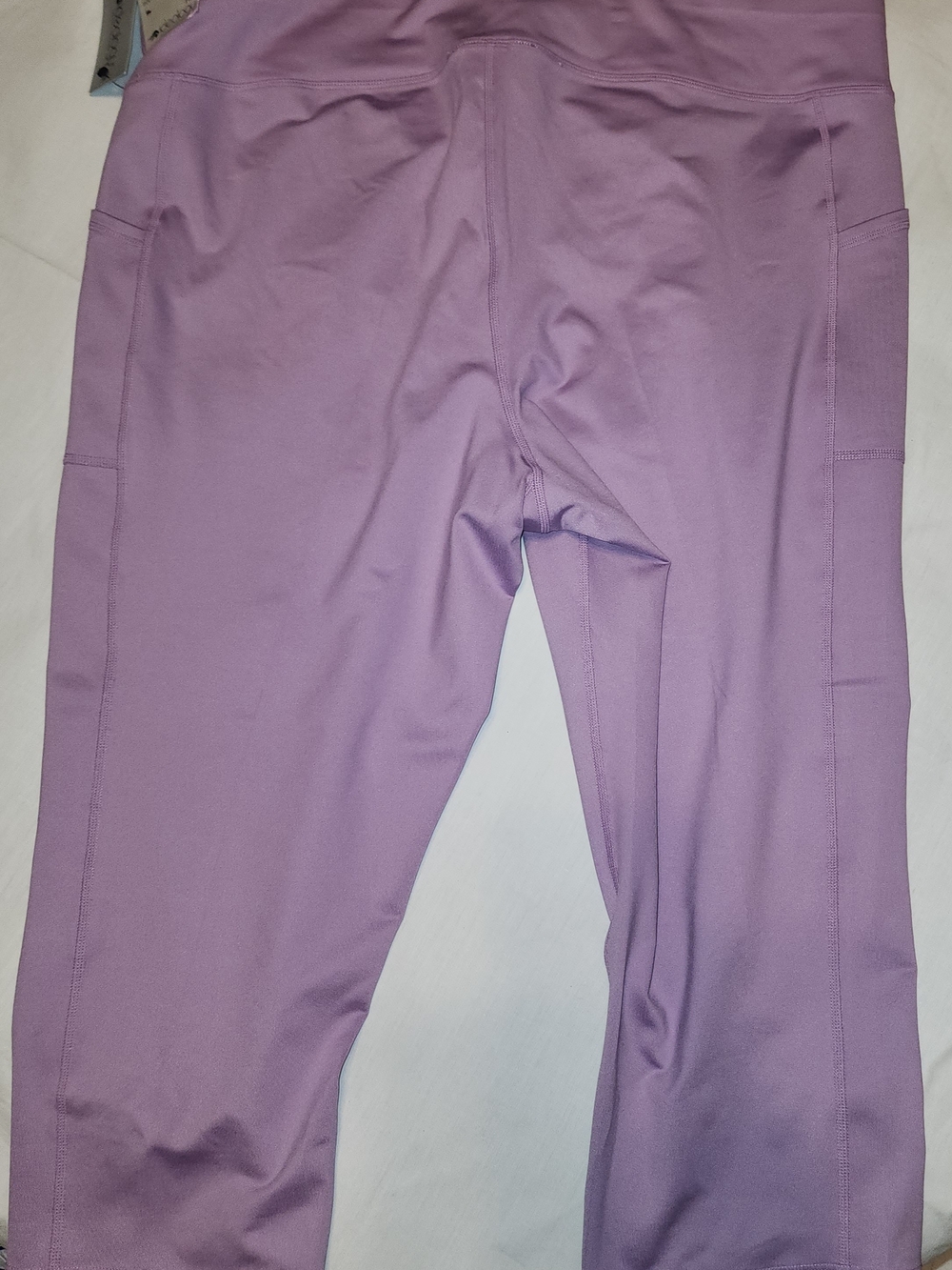 Ideology Lavender Ankle Leggings with Side Pockets